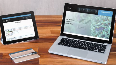 website on multiple devices